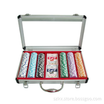 300PCS Poker Chip Set